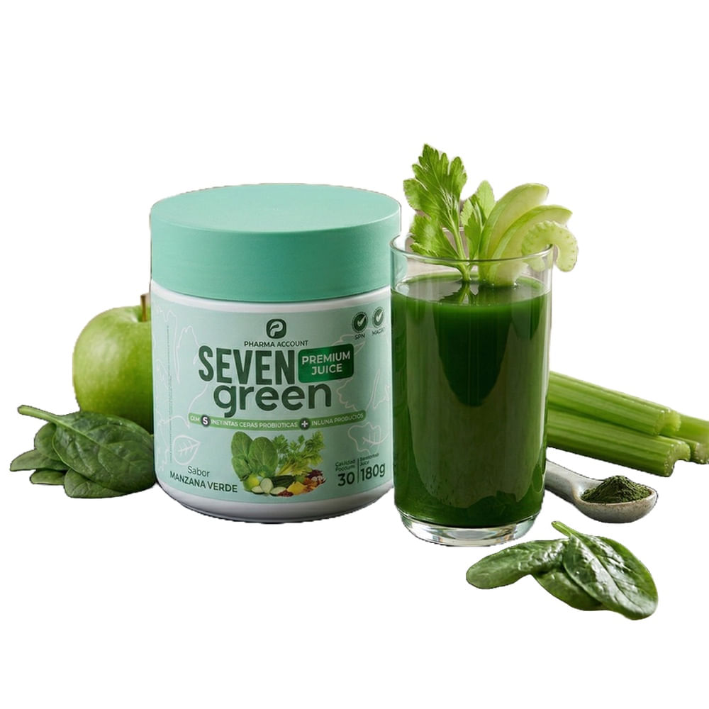 Seven Green Jugo Desintoxicante Probiótico 180g
