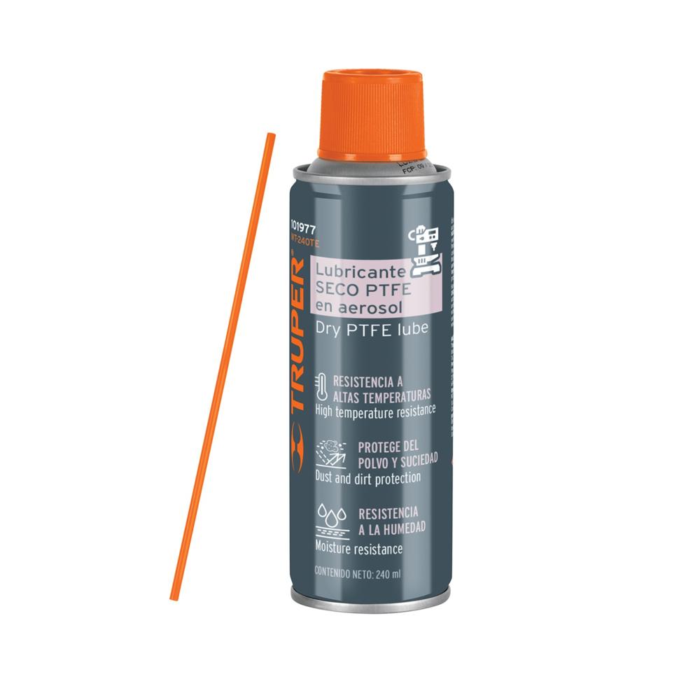 Lubricante seco anticorrosivo en aerosol 8 oz WT-240TE