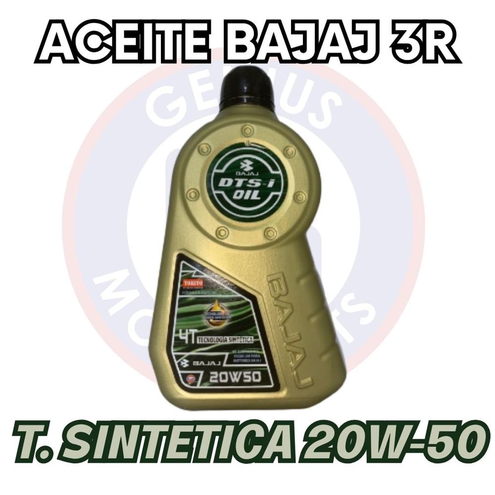 ACEITE BAJAJ TECNOLOGÍA SINTÉTICA 20W-50 3R 1L