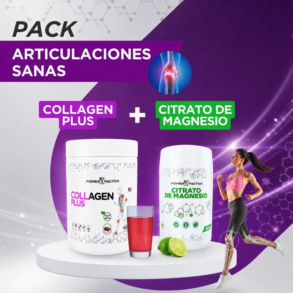 PACK ARTICULACIONES SANAS COLLAGEN PLUS CITRATO DE MAGNESIO