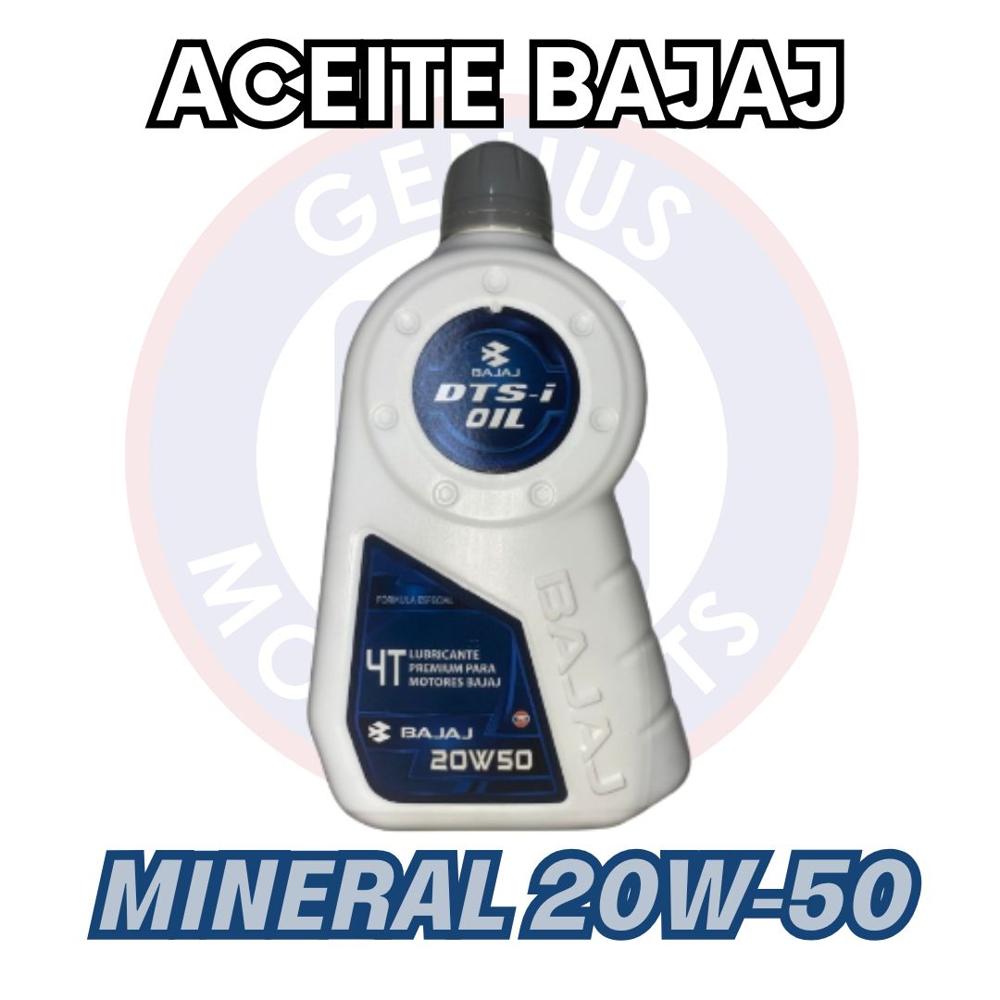 ACEITE BAJAJ MINERAL 20W-50 1L