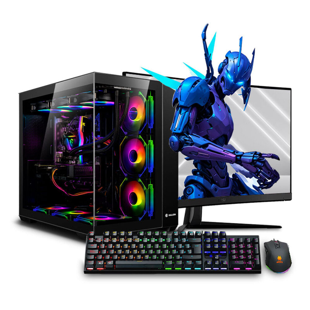 COMPUTADORA PC GAMER Core i9 14900KF 32GB DDR5 1TB 4TBHDD 27VA RTX5080 16GB MIPCLISTA - PCGAMER