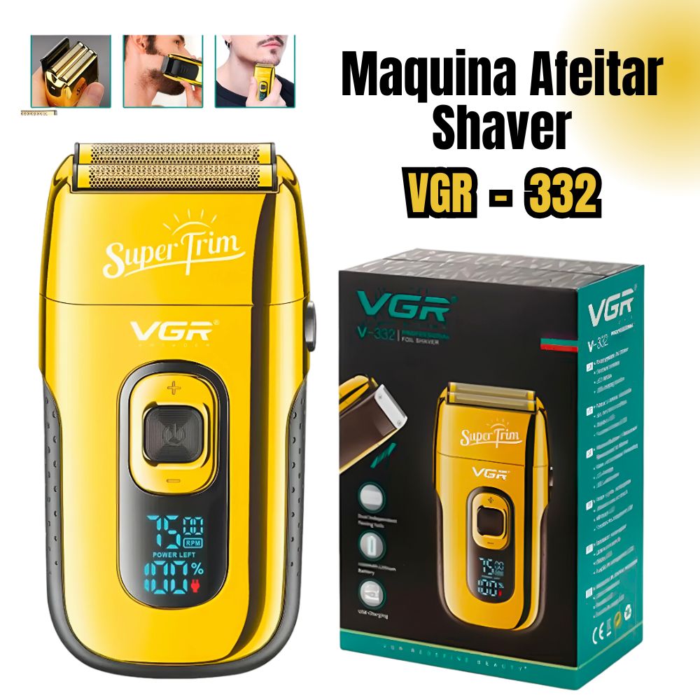 Maquina Shaver Recargable VGR-332