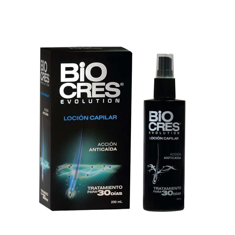 BIOCRES Loción Capilar Hombre x 200 mL