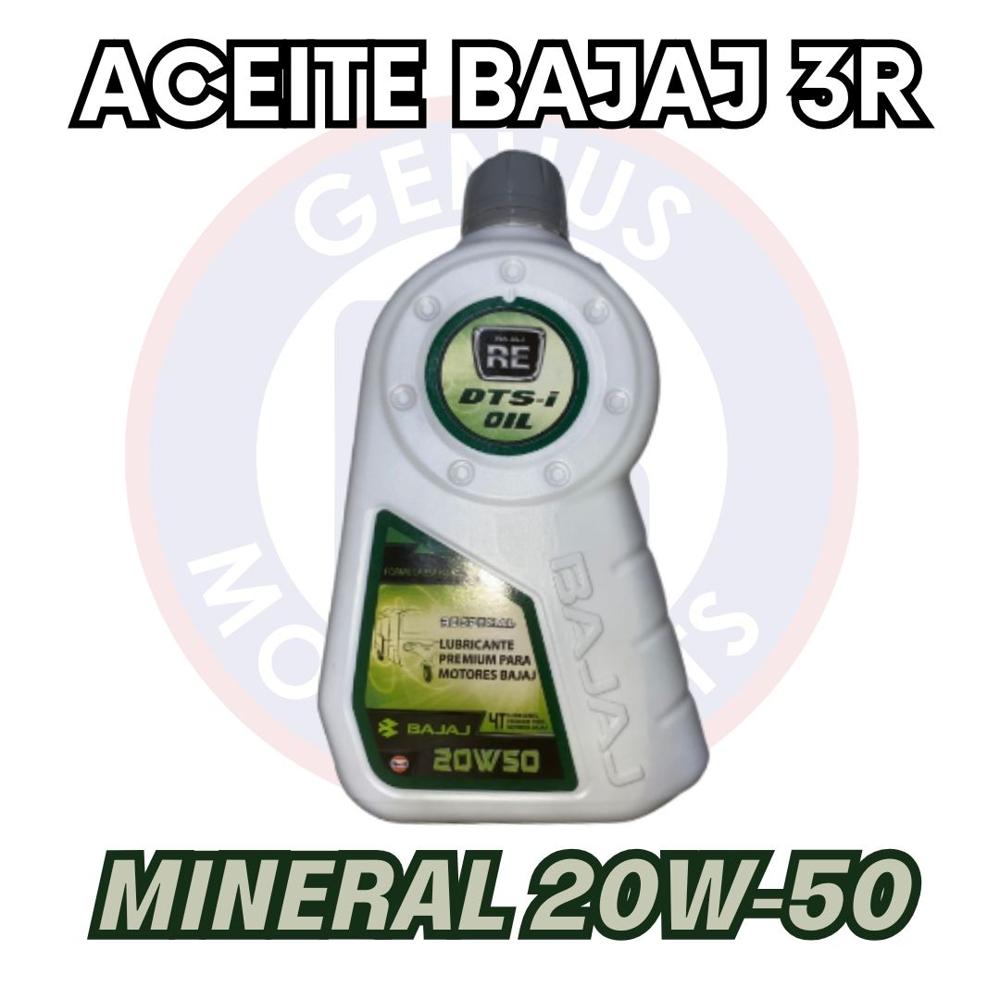 ACEITE BAJAJ MINERAL 20W-50 3R 1L