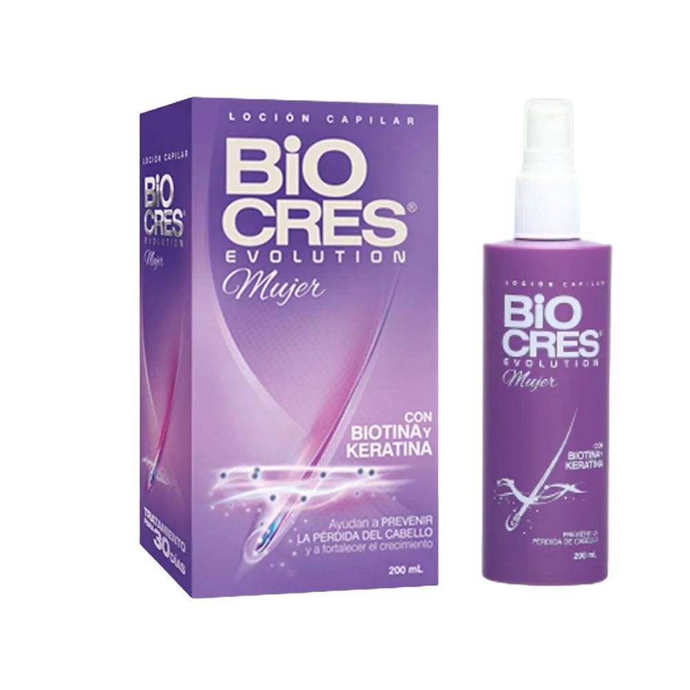 BIOCRES Loción Capilar Mujer x 200 mL