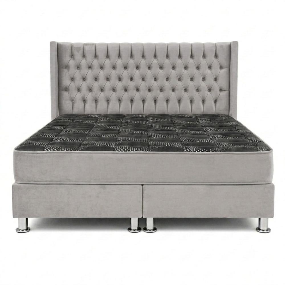 Dormitorio Nova King-Capitone-Con Colchón Ortopedico