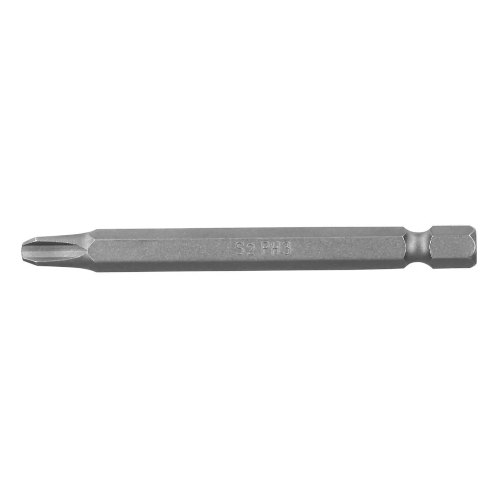 Puntas para desarmador en cruz largo 3 pulg. 5 piezas PH2 PUDE-1302