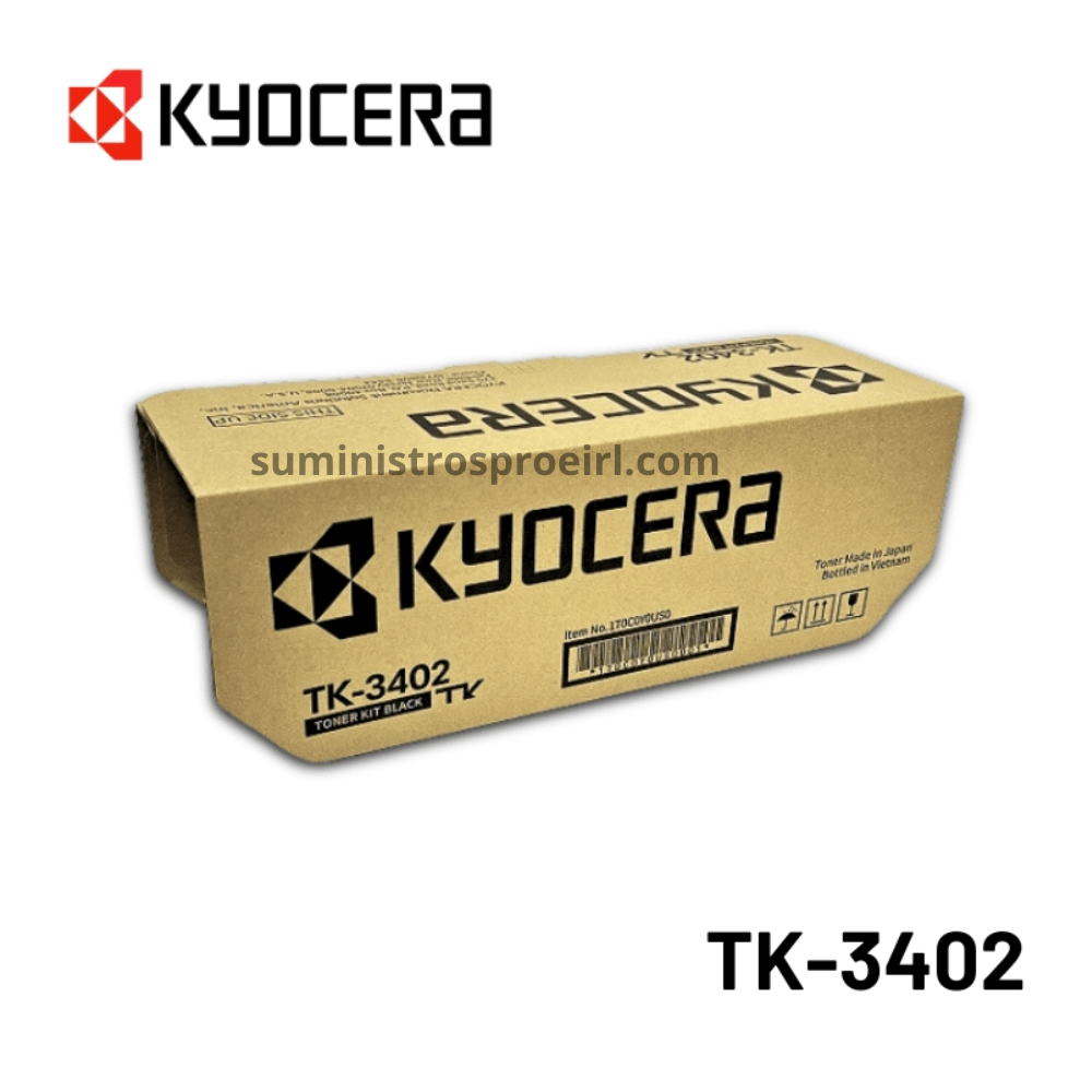 Toner Kyocera TK 3402 Black Ecosys MA4500 12500 Pag.