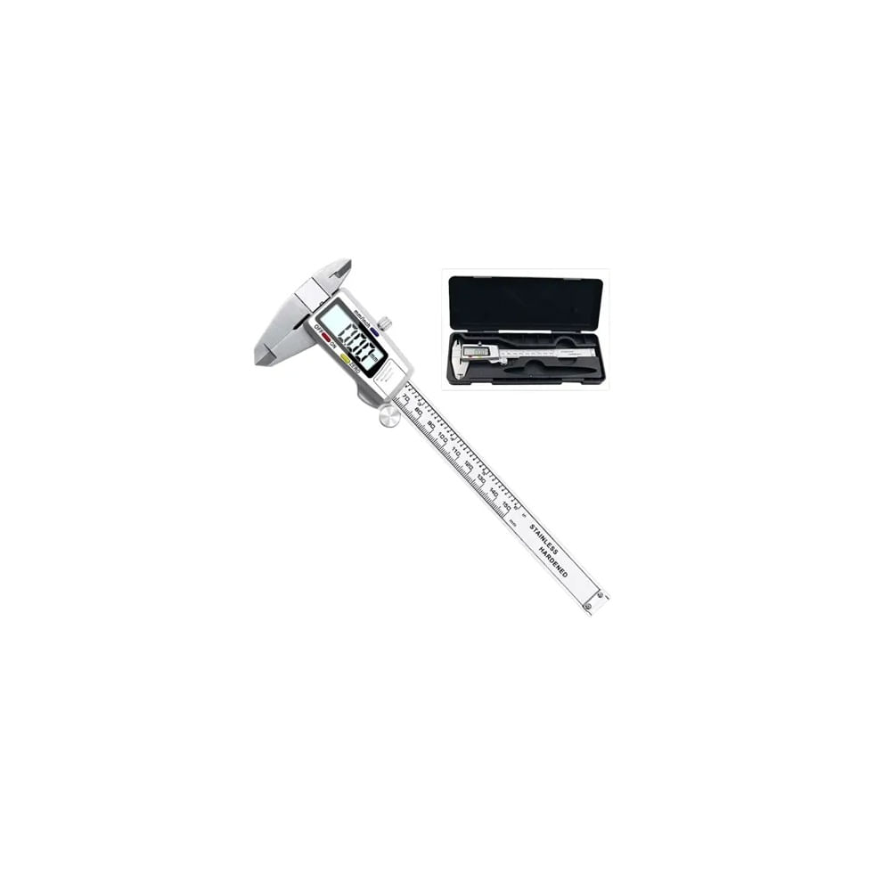 Calibrador Digital Acero Inoxidable 150 mm Acero