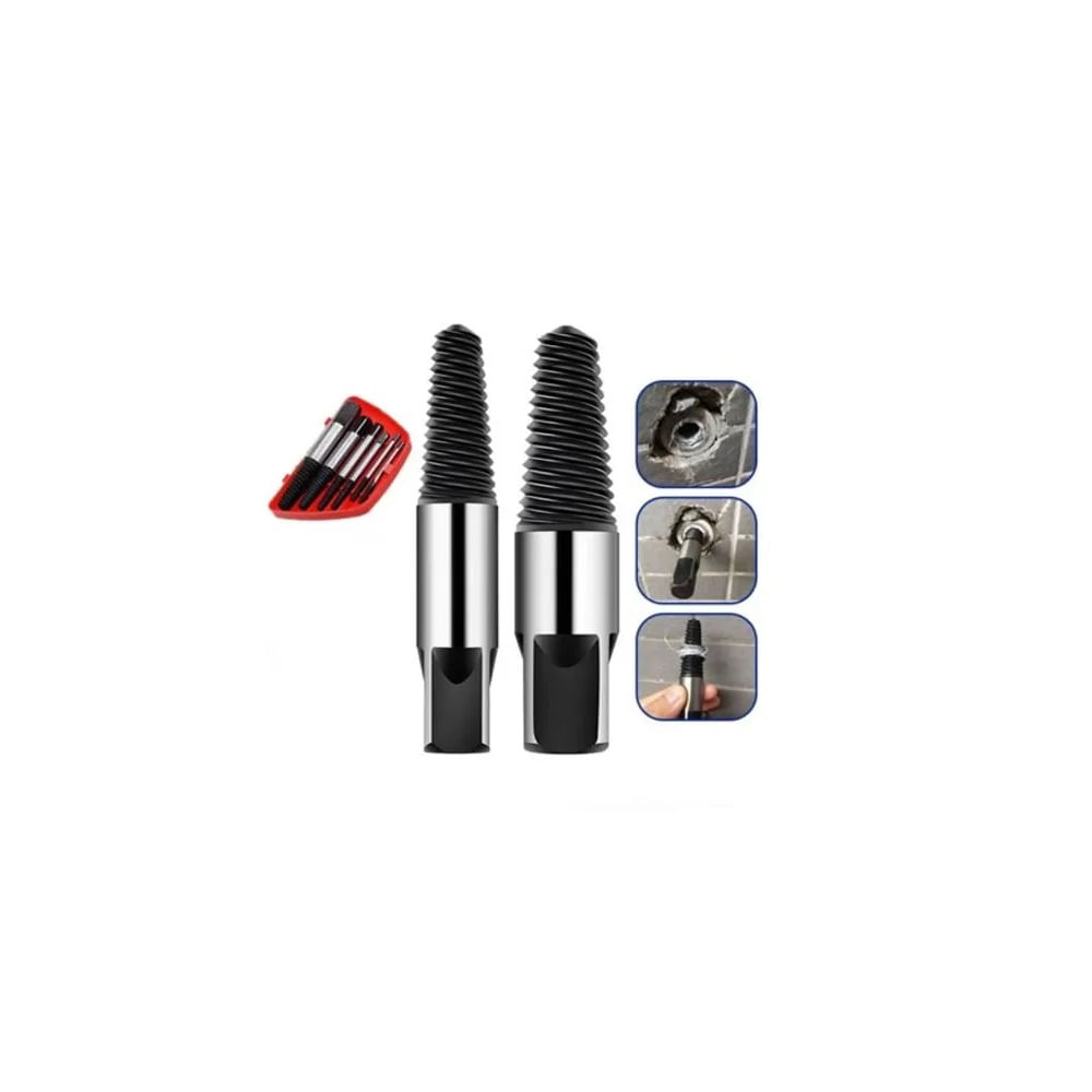 Extractor de tornillos pernos rotos Negro