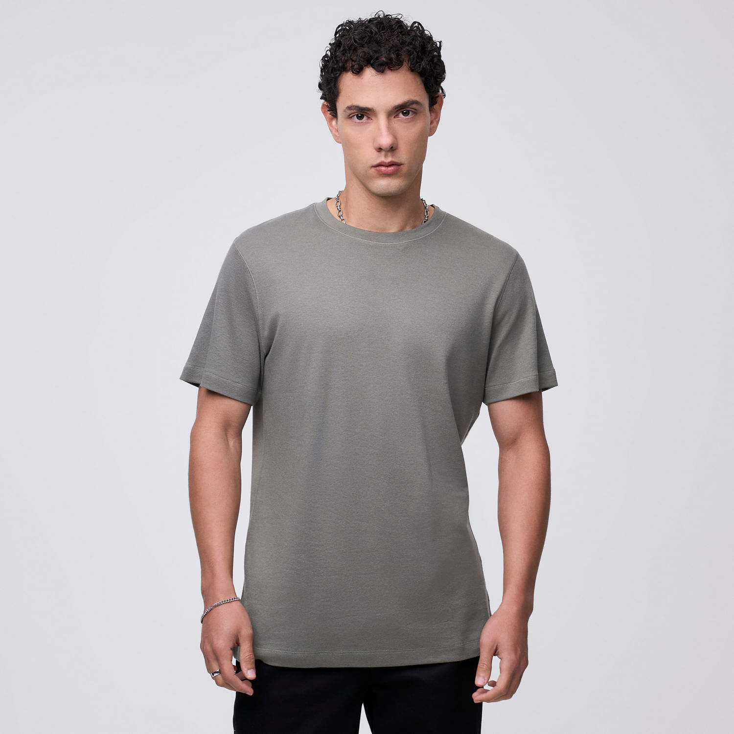 Polo Manga Corta Hombre Solid Prime Hypnotic Verde Talla M
