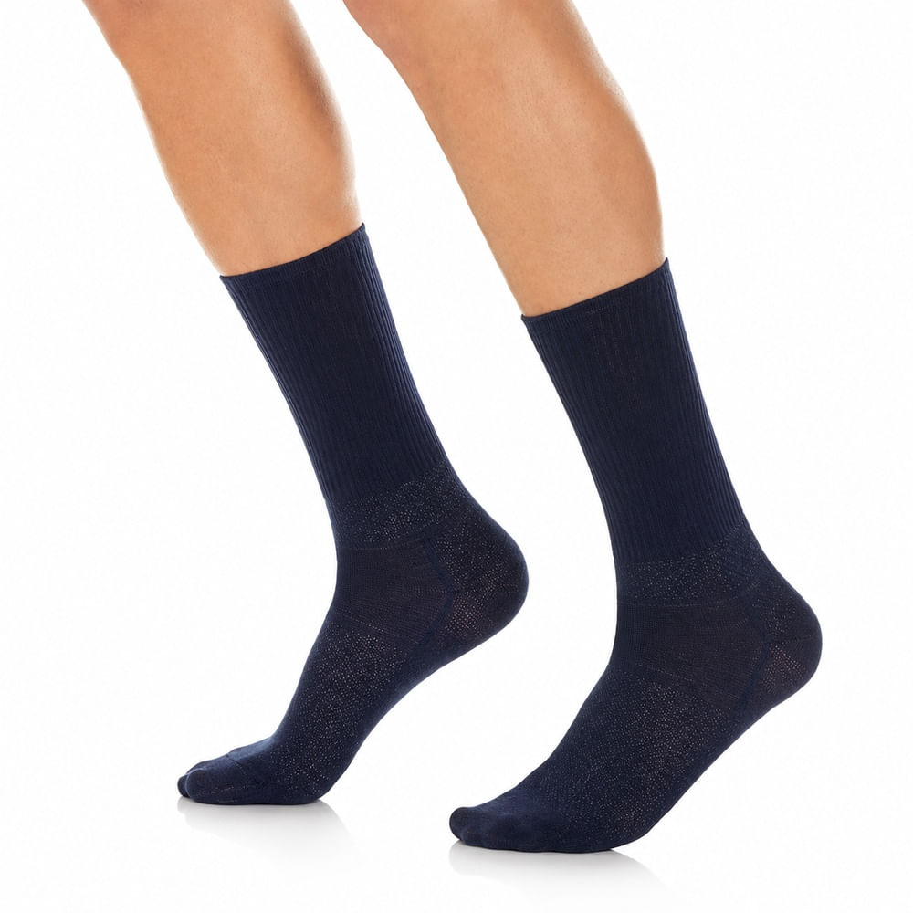 Media Relaxsan Diabetic Socks X-Static 550 - Azul - Talla XL