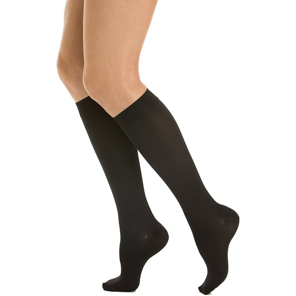 Media de Compresión Graduada Relaxsan Medicale M2150 Rodilla 23-31 mmHg - Negro - Talla L