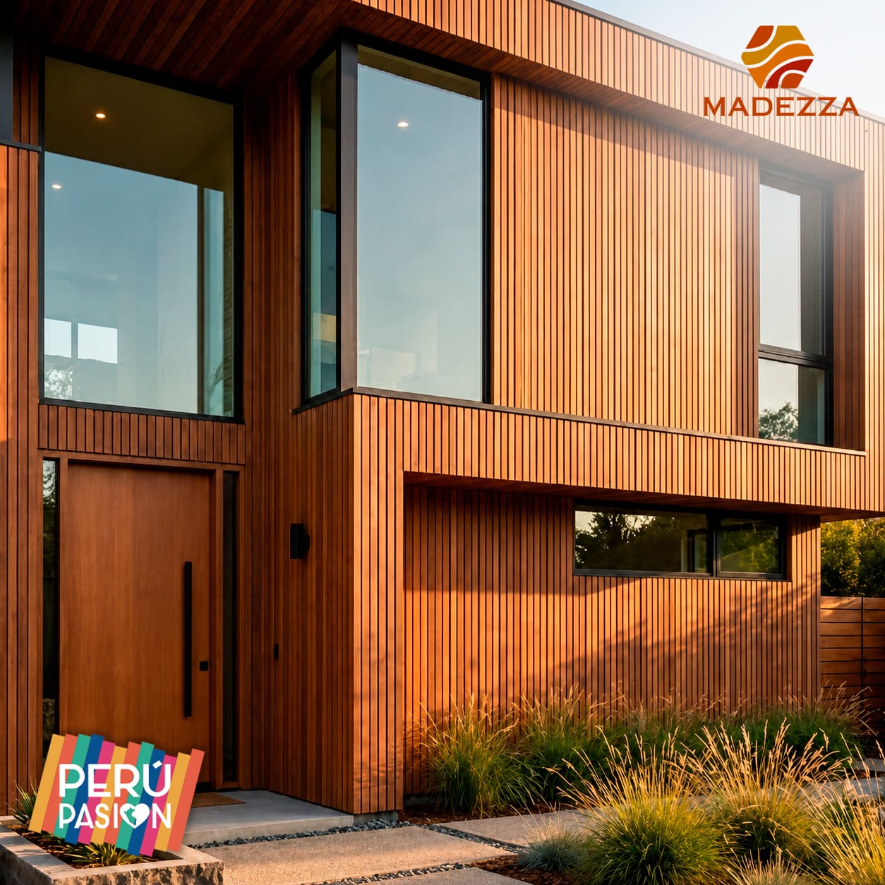 Wall Panel Wpc Exterior Unidad Nogal Cuadrado