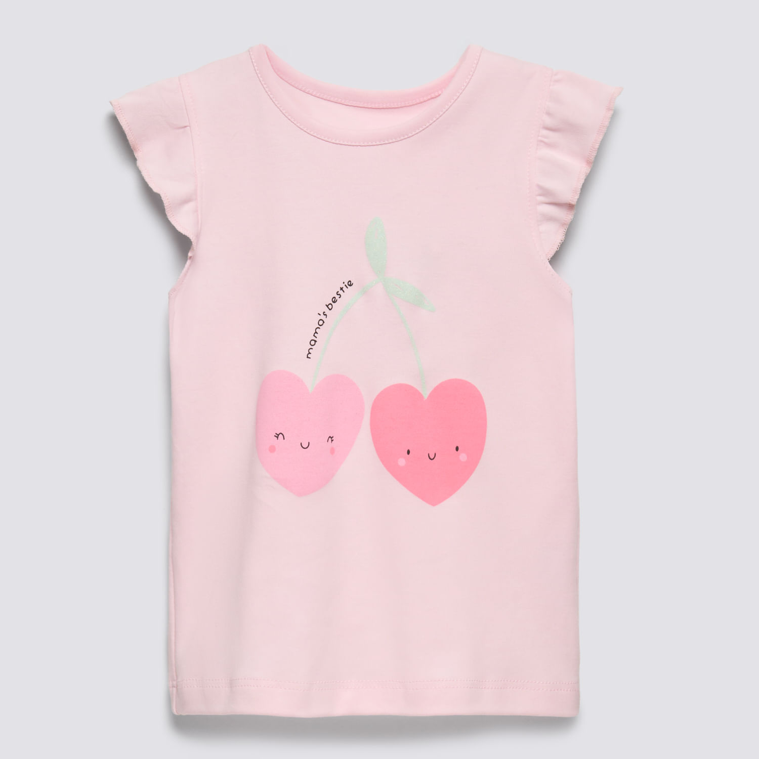 Polo Manga Corta Bebé Niña Alita Baby Circus Rosado Talla 24M