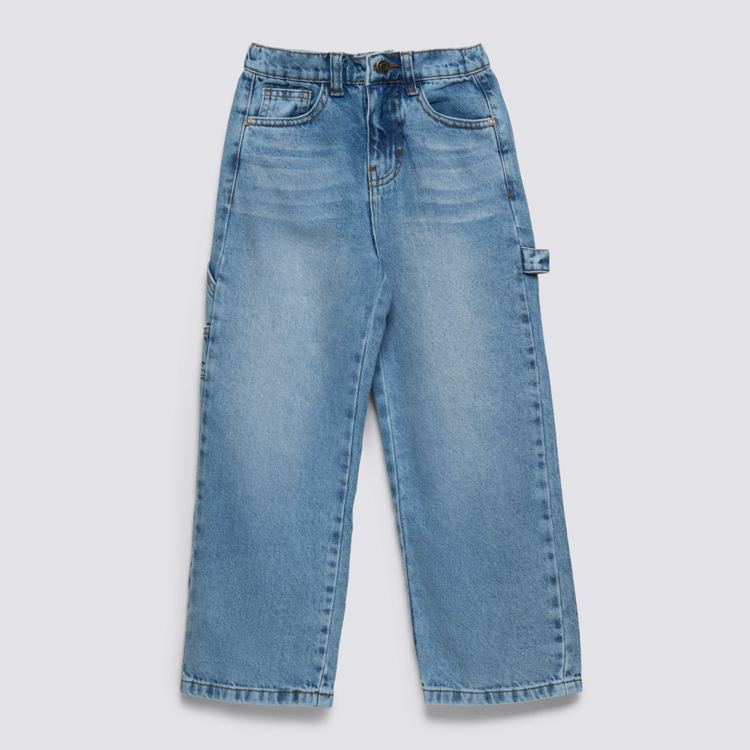 Jean Niño Pocket Baggy Circus Celeste Talla 4
