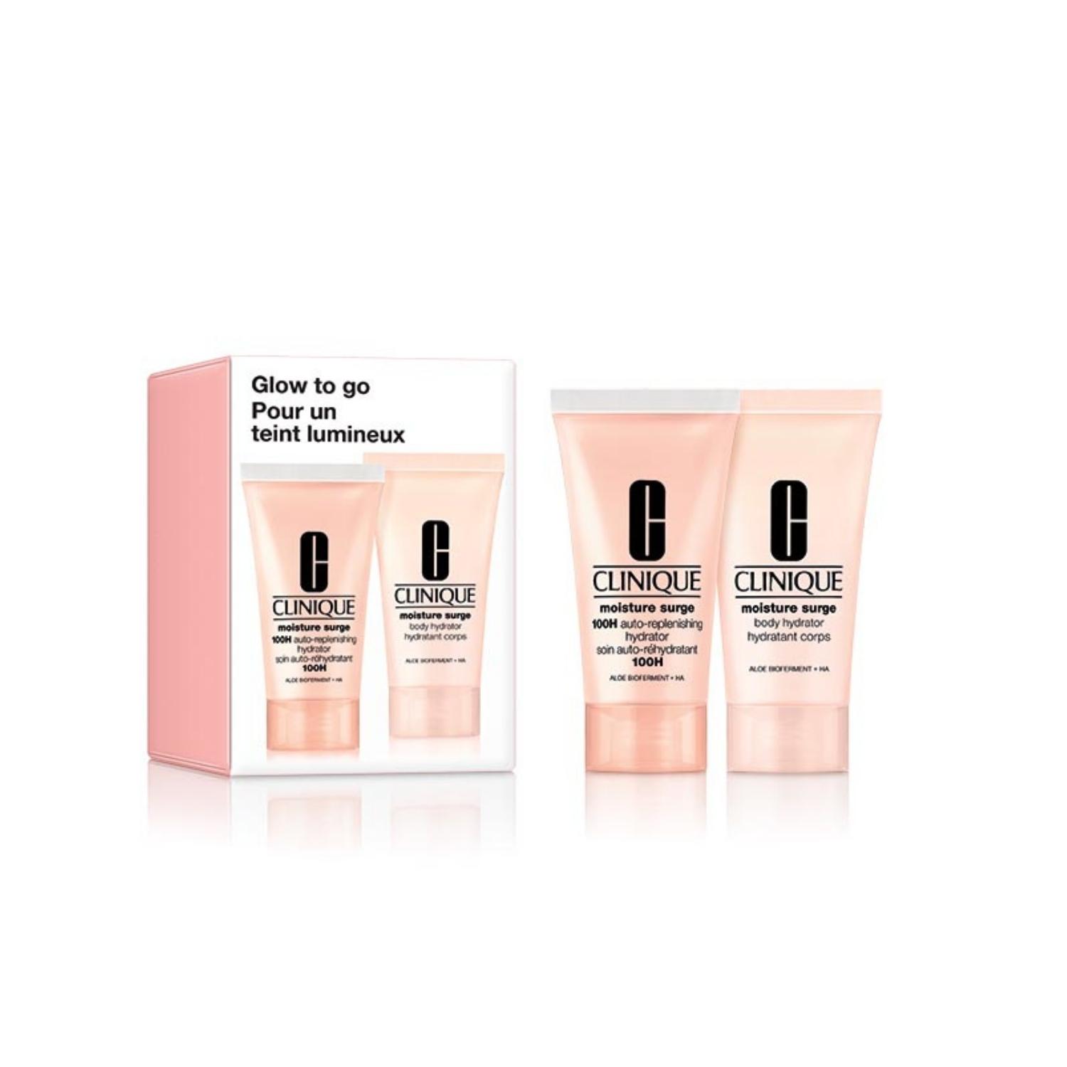 Set Tratamiento Facial Clinique Glow To Go