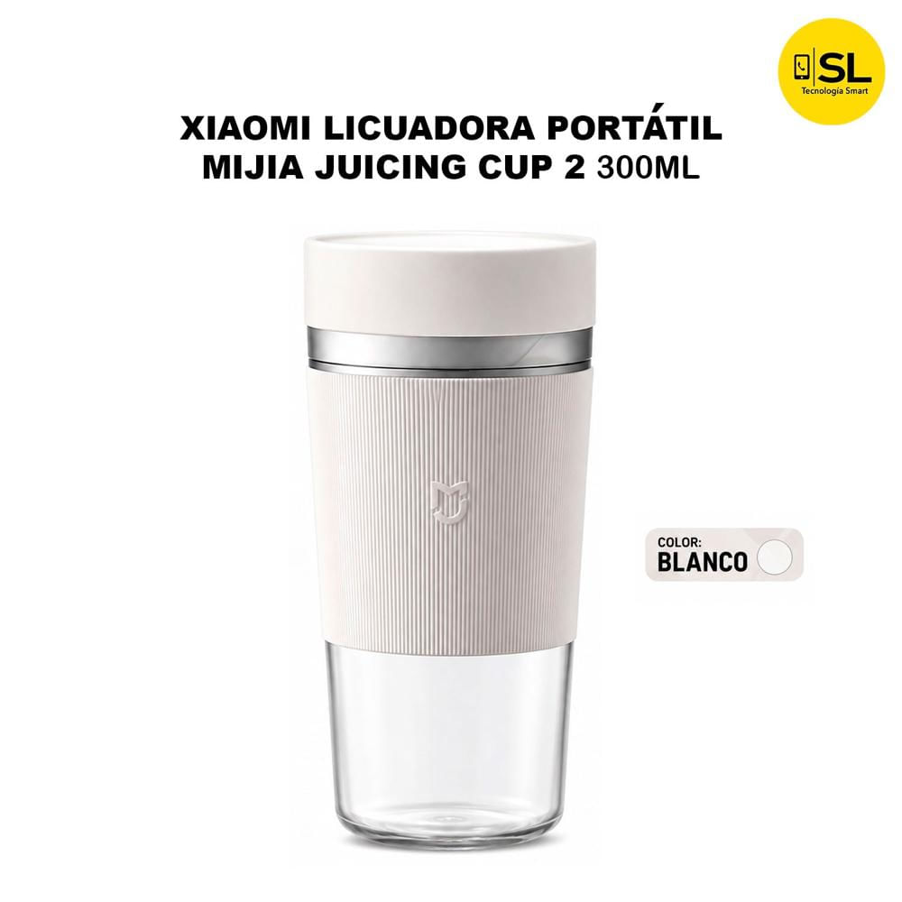 LICUADORA PORTÁTIL XIAOMI MIJIA JUICING CUP 2 300ML COLOR BLANCO