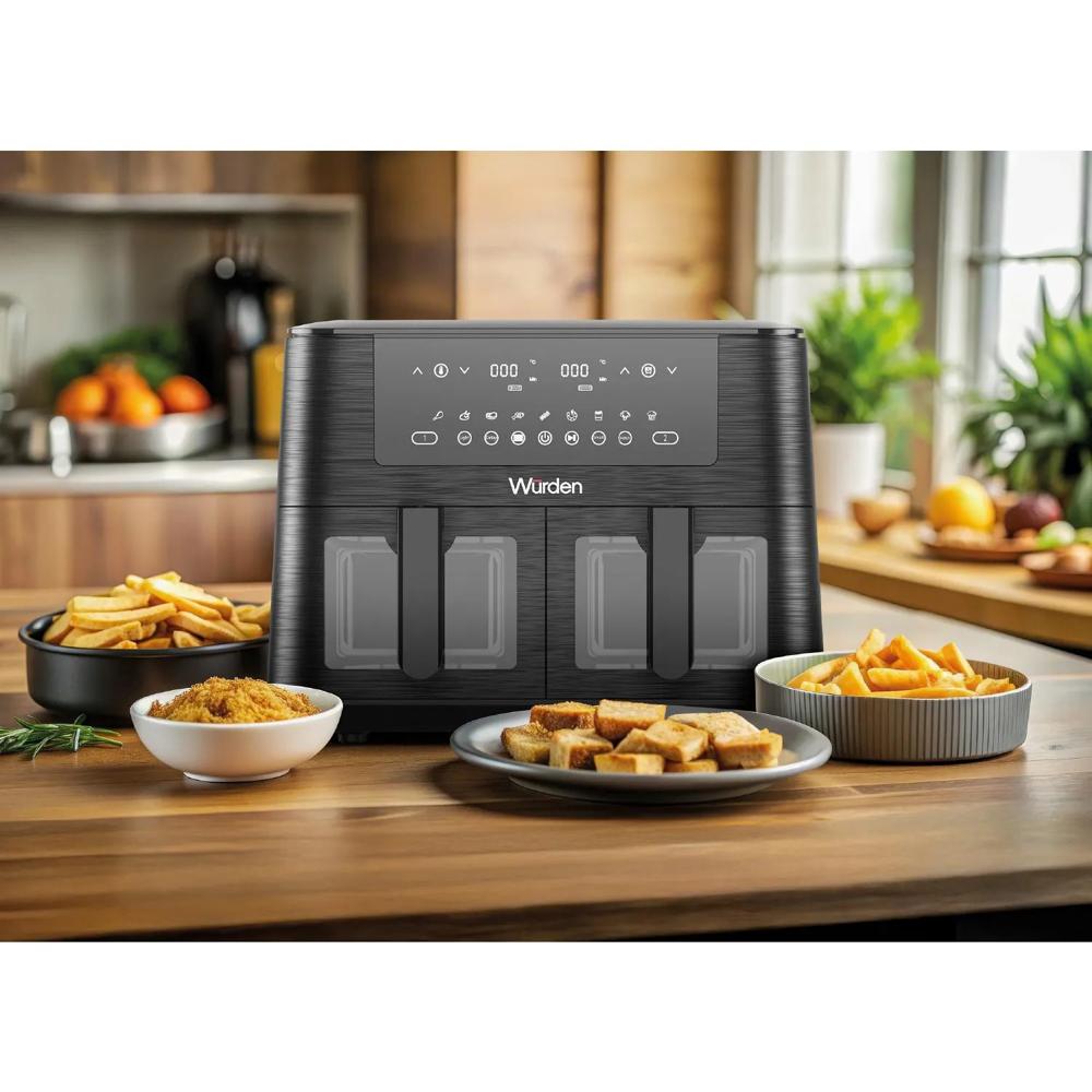 Freidora de Aire Dual WURDEN WFR-DUOCH81 8.4L 2030W Digital Touch