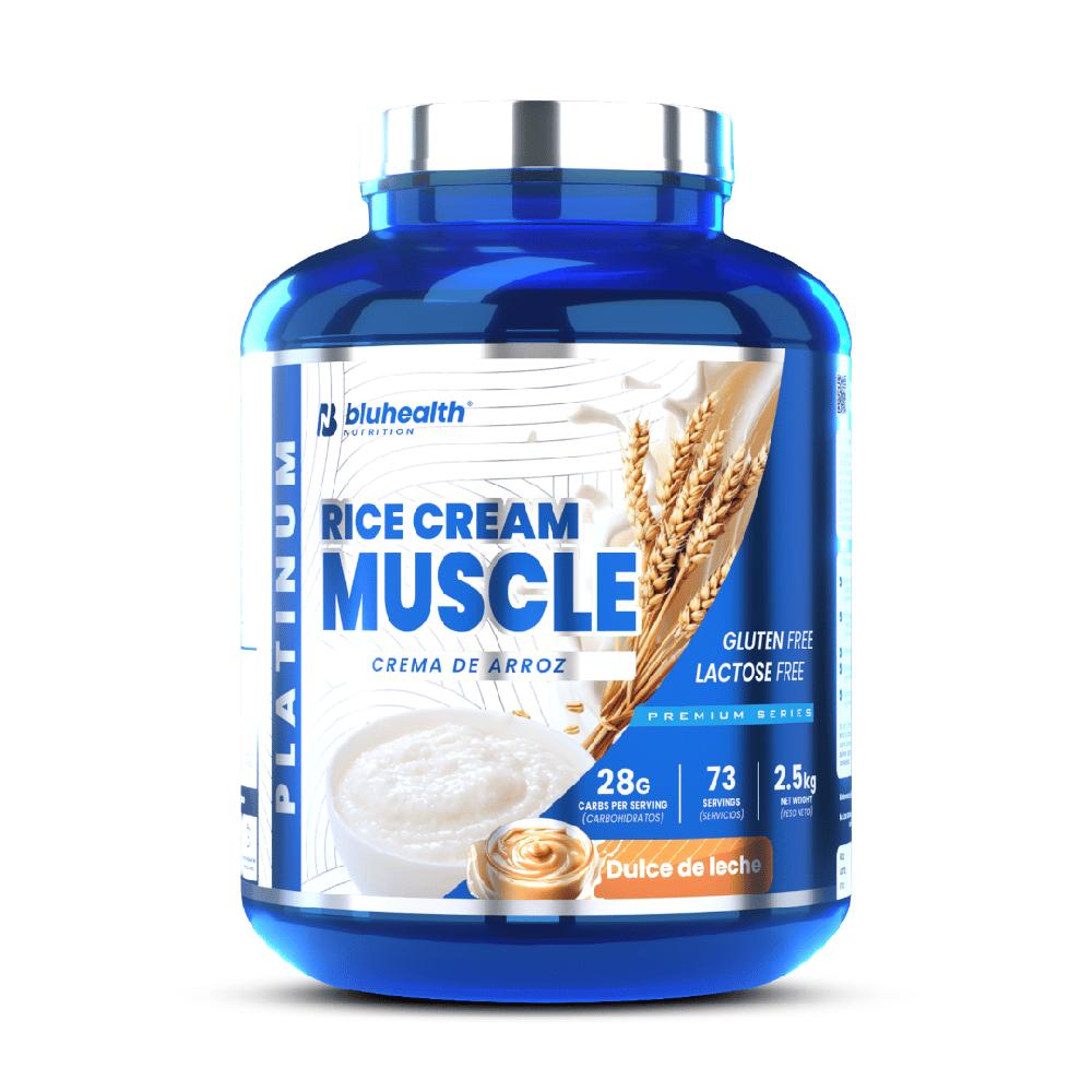 Crema de Arroz Platinum Bluhealth Nutrition 2.5 Kg - Dulce de Leche