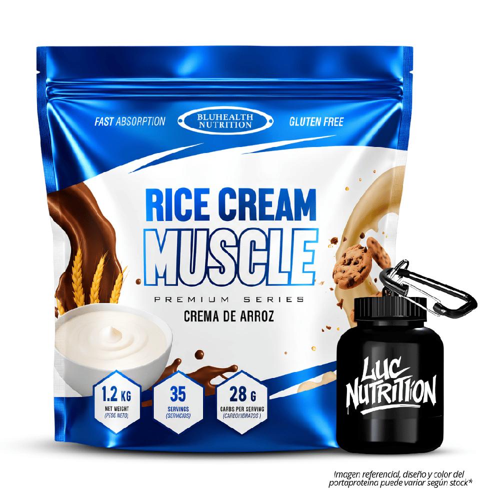 Crema de Arroz Bluhealth Nutrition 1.2 Kg Chocolate - Portaproteína