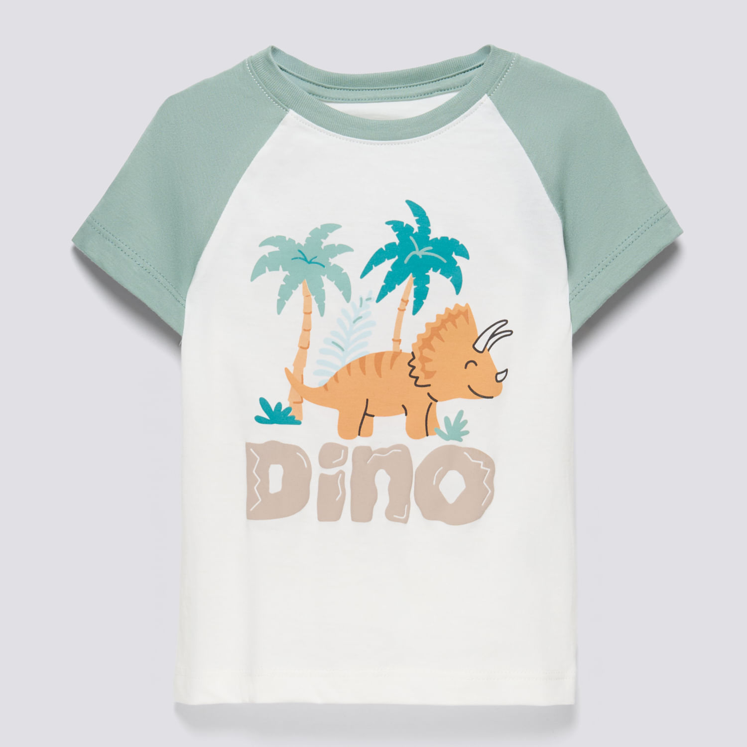 Polo Manga Corta Bebé Niño Ranglan Baby Circus Pistacho Talla 9M