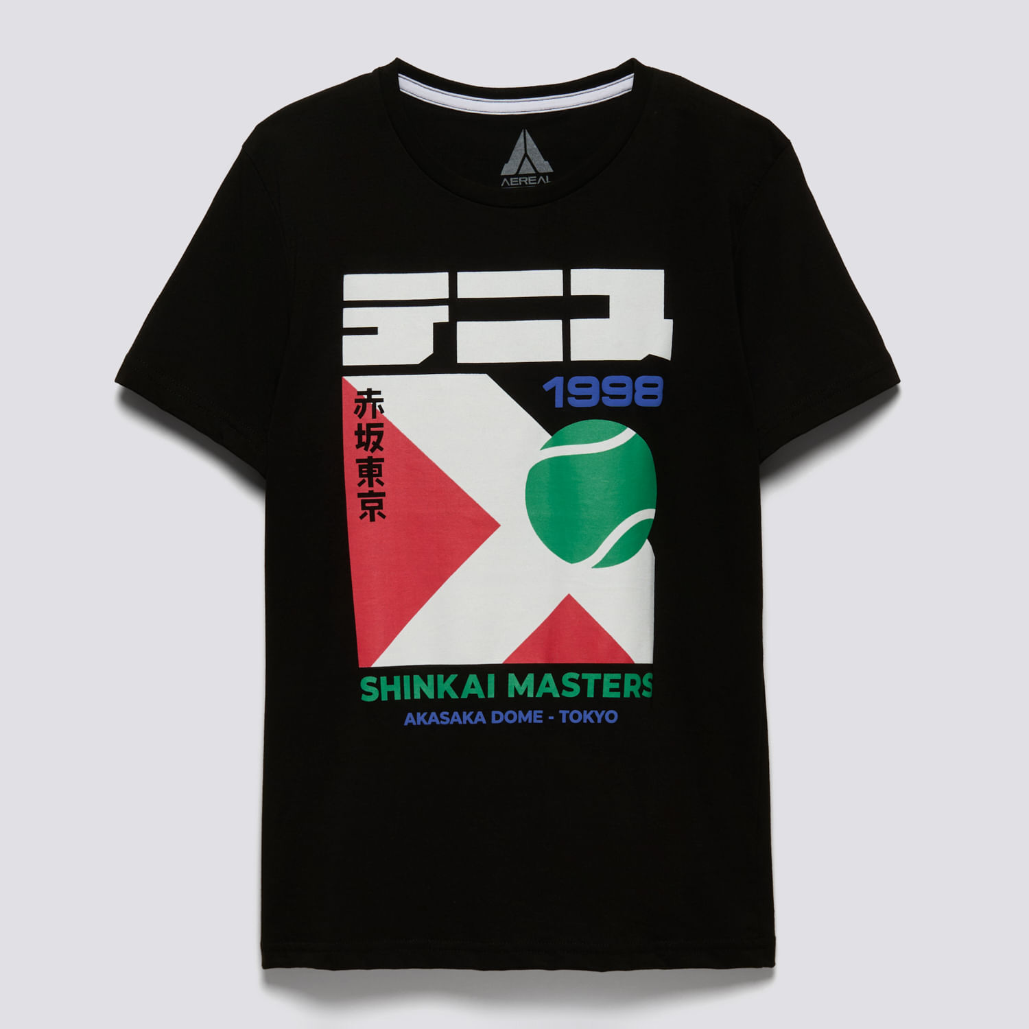 Polo Manga Corta Teen Niño Básico Aereal Negro Talla 16