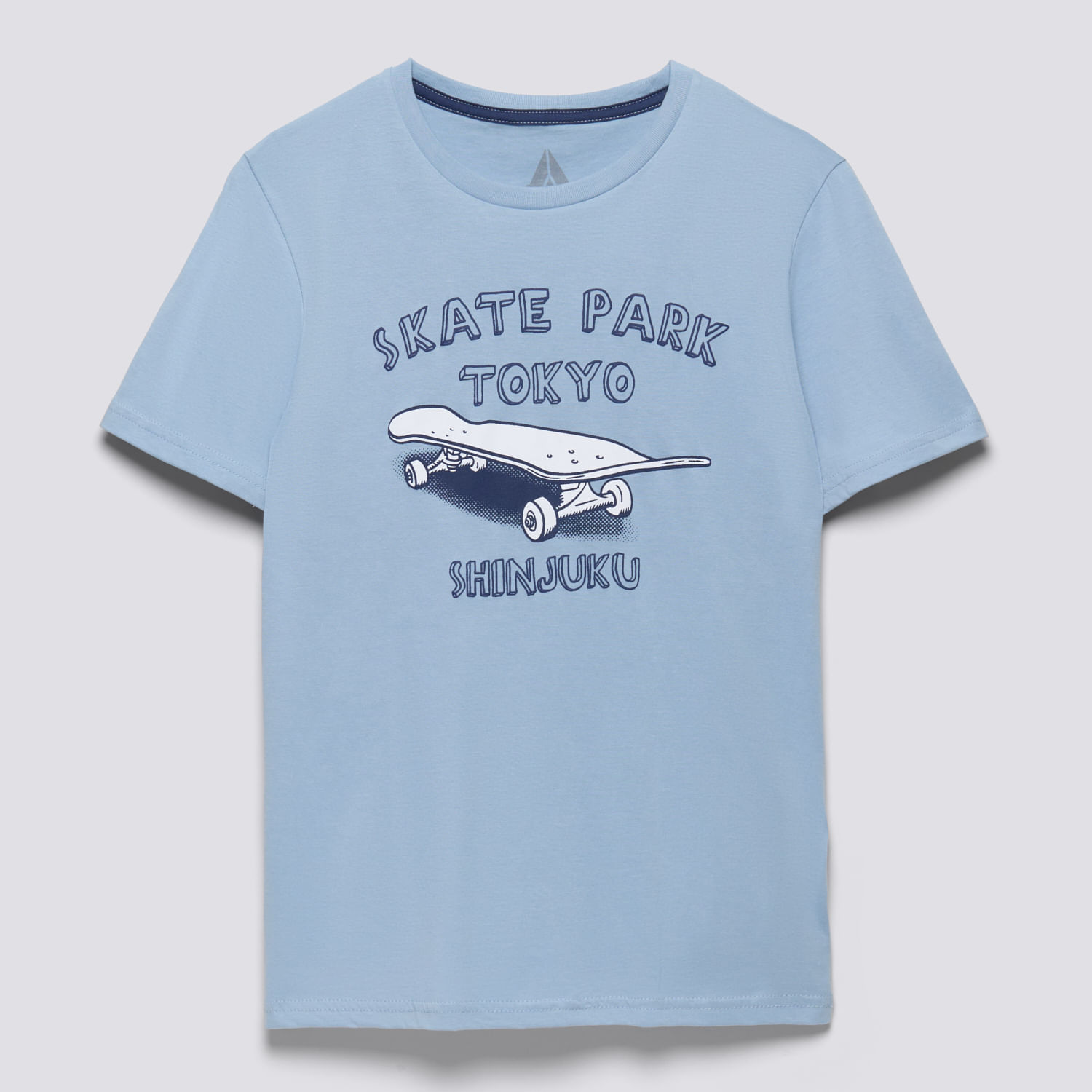 Polo Manga Corta Teen Niño Básico Aereal Celeste Talla 16
