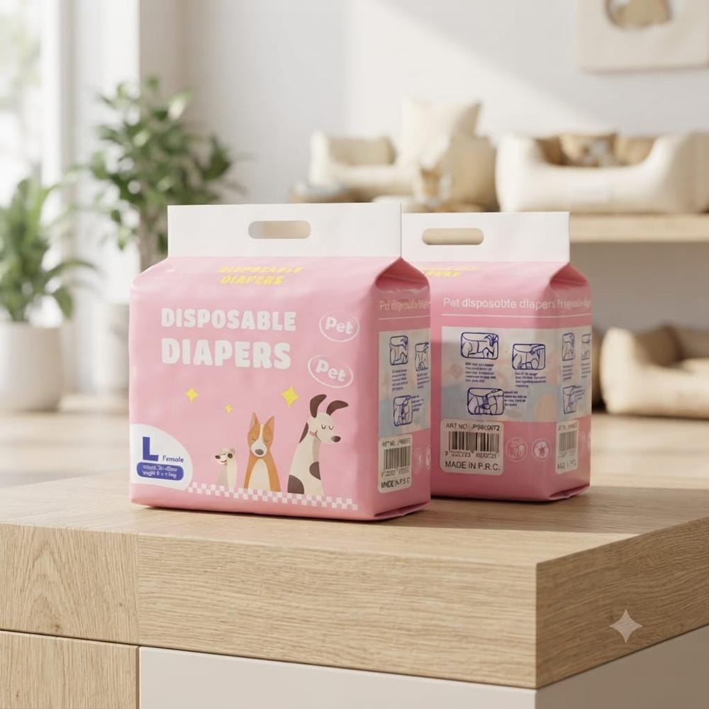 Pañales para Perros Pet Female Desechables - Talla L