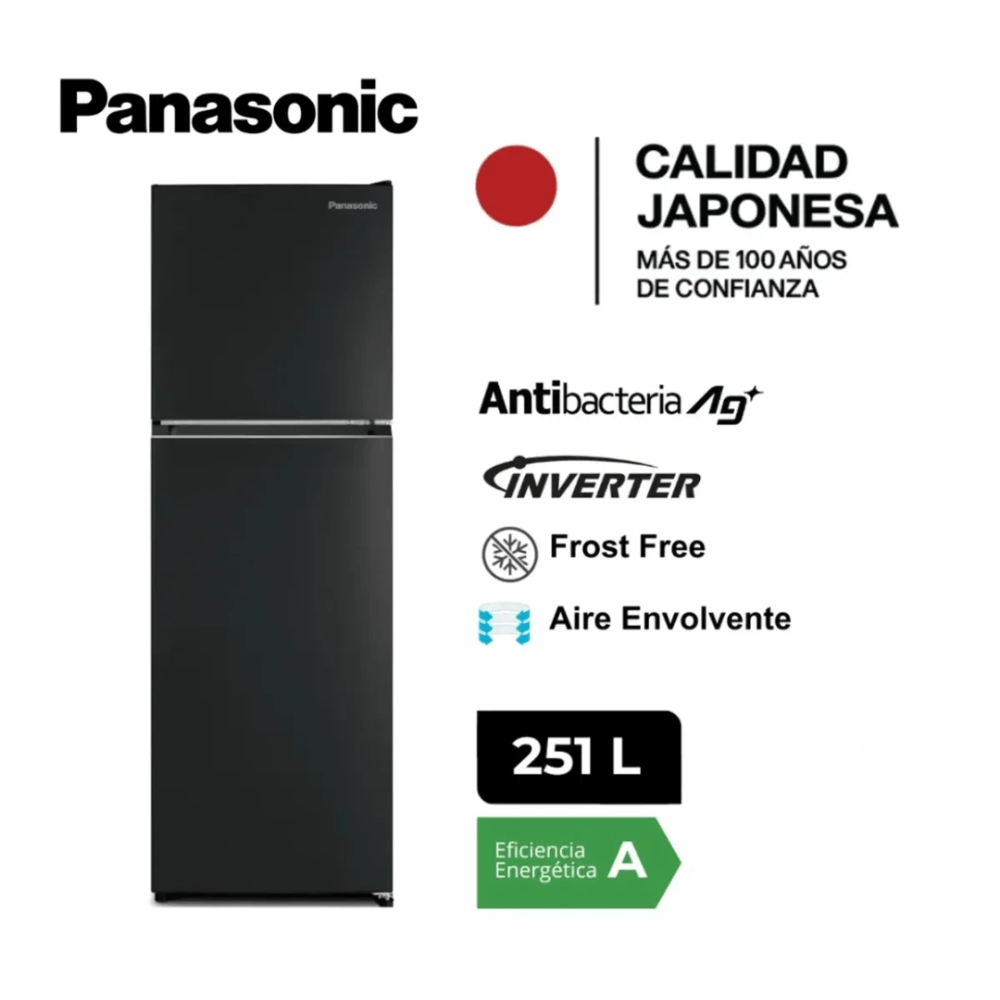 Refrigeradora Top Freezer 251L NR-BT31PV1BD No Frost