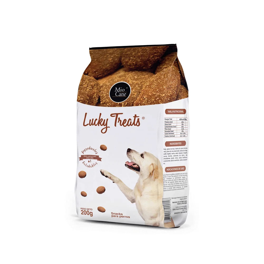 Mio Cane Lucky Treats Snack - 200gr