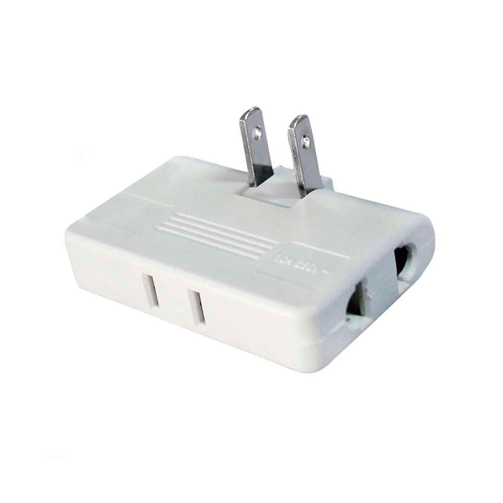 Adaptador Enchufe Triple Giratorio XD-608-FW OPALUX
