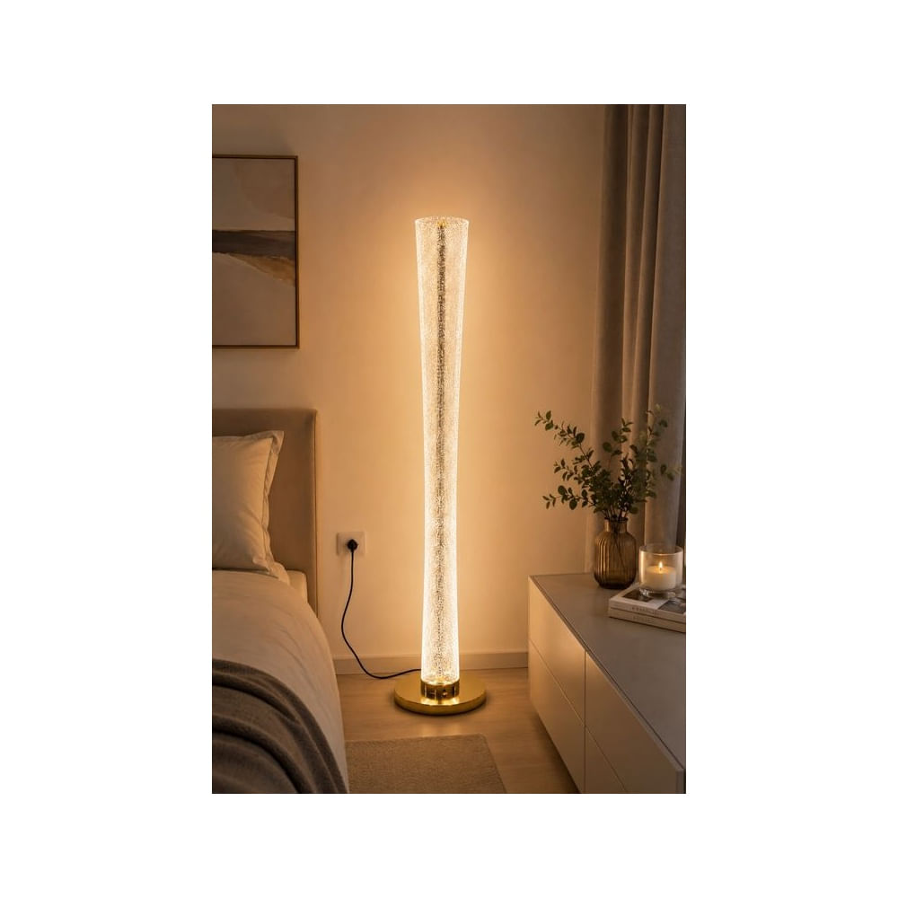 Lámpara de Pie LED Moderna – 3 Tonos de Luz