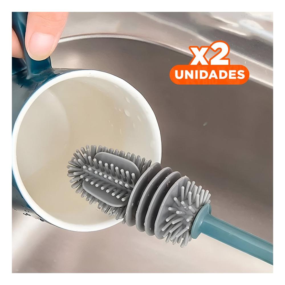 Pack2 Herramienta de Lavado Celeste con mucha Capacidad en su Cocina Real Linda