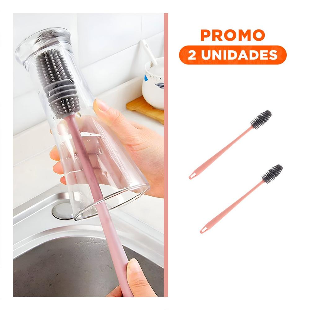 Pack2 Herramienta de Lavado Rosado para Fomentar Espacio con mucho Orden Real Y Regalo Sticker