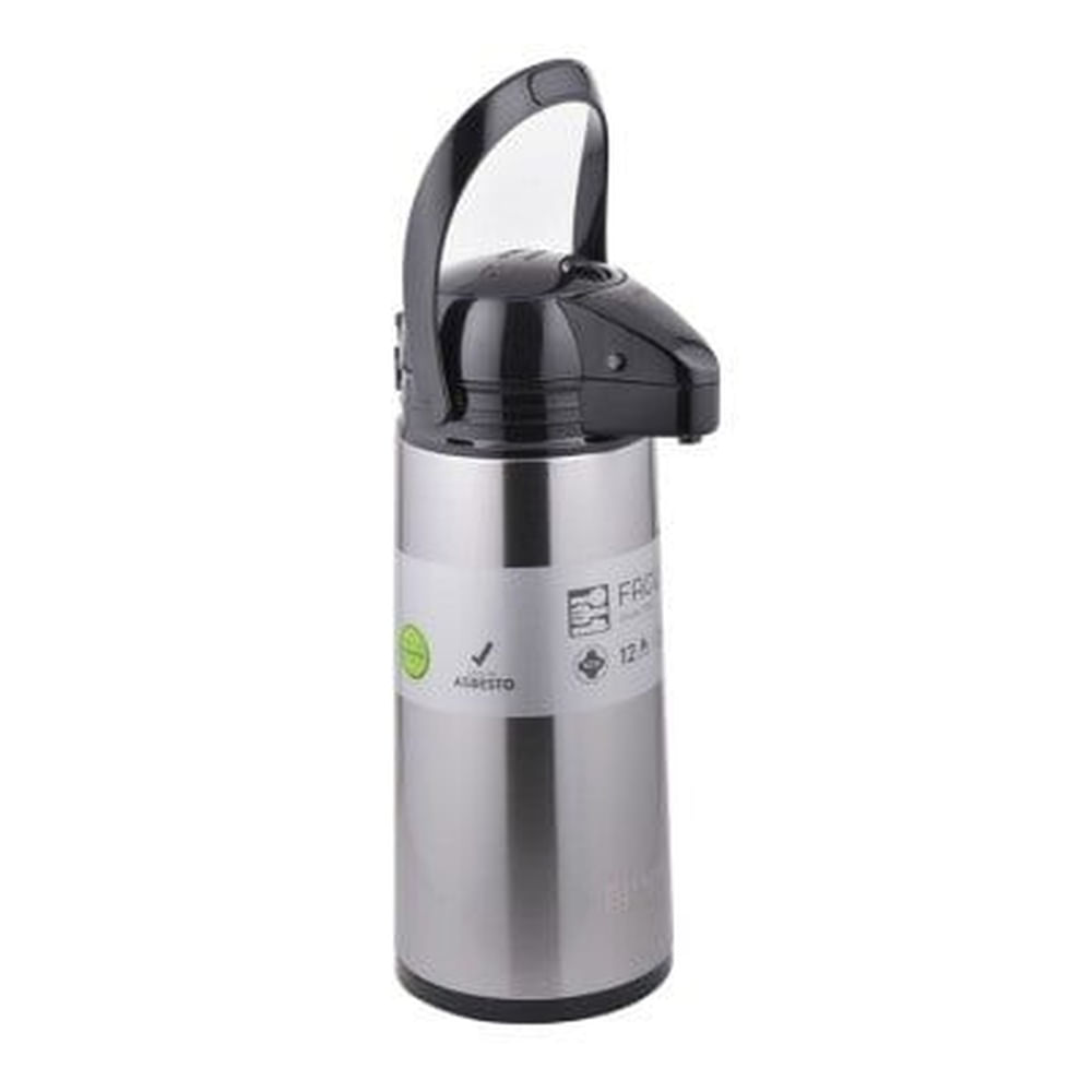 Termo Sifón 1.90Lt Satinado Facusa Acero