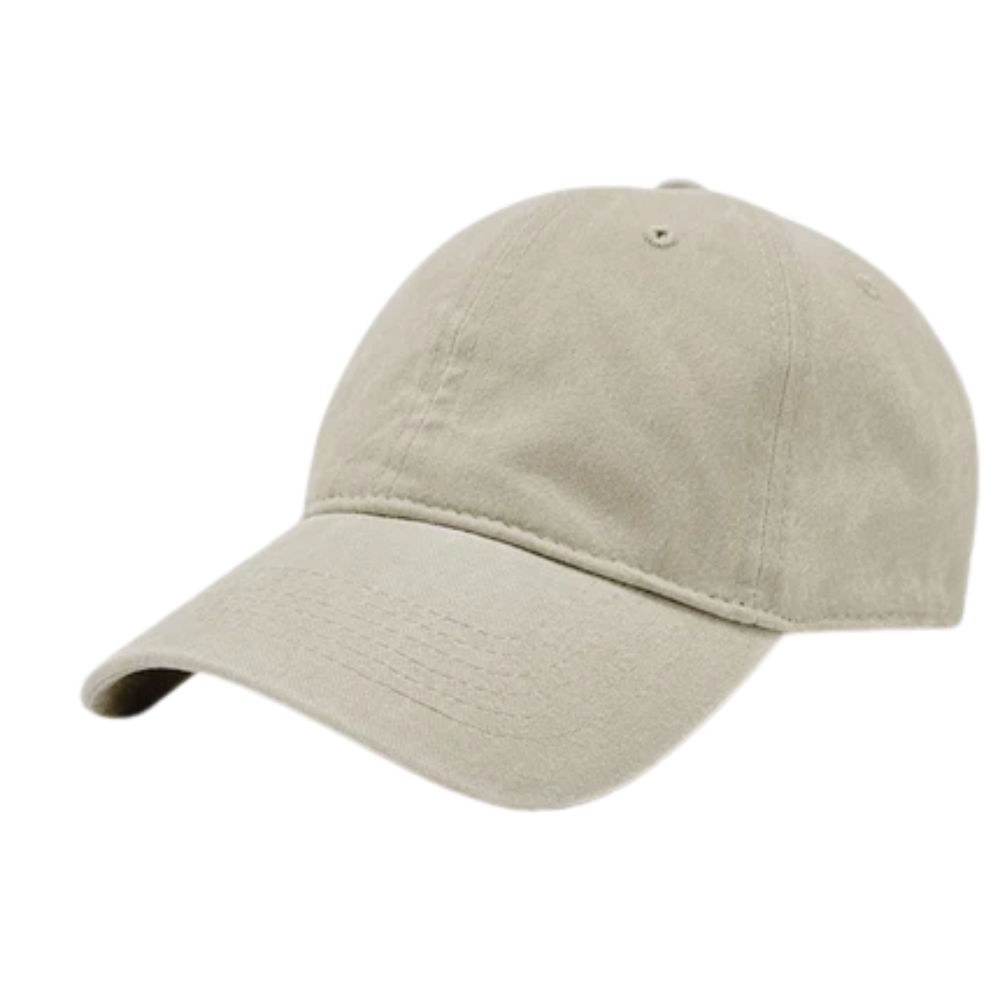 Gorro Garret Tipo Beisbol Washed Effect - Beige
