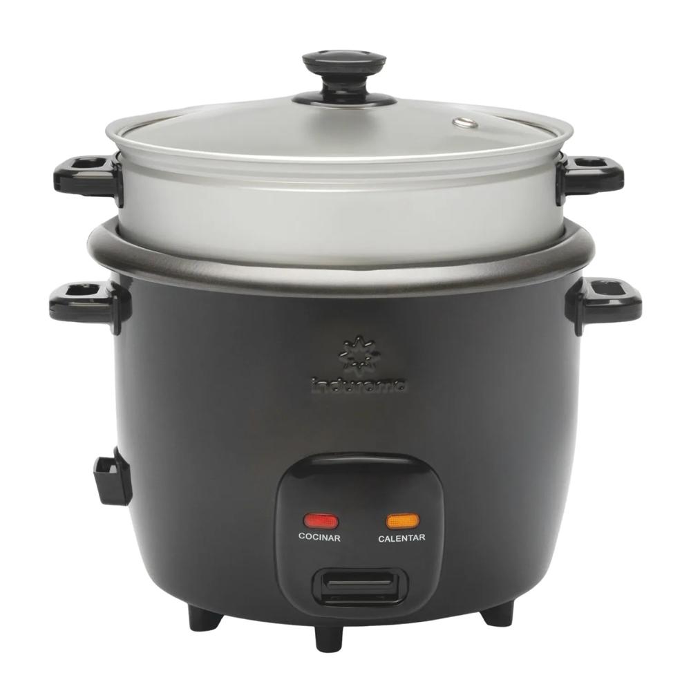 Olla arrocera vapor negra 2.2 LT OAI22N