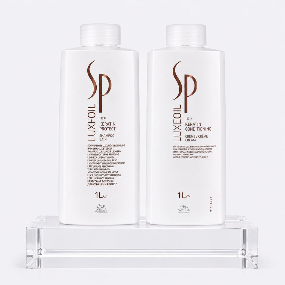 Wella sp luxeoil pack nutricion shampoo 1000 ml acondicionador 1000 ml
