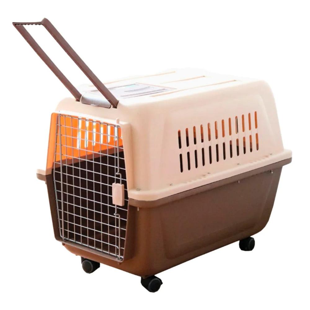 Kennel L100 Transportador para Mascotas - 100x66x72 - Marrón