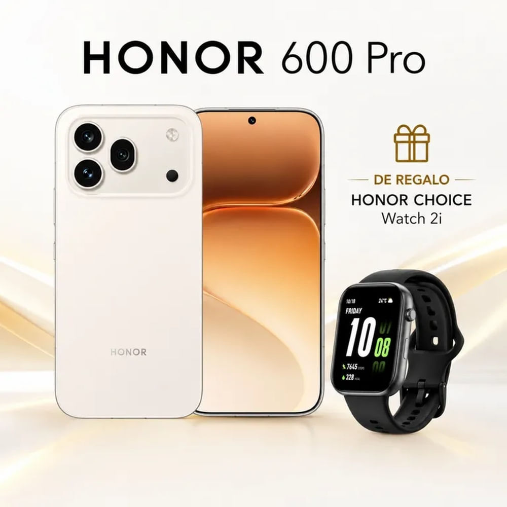 Honor 600 PRO 5G 12RAM 512GB Dorado + HONOR CHOICE Watch 2i