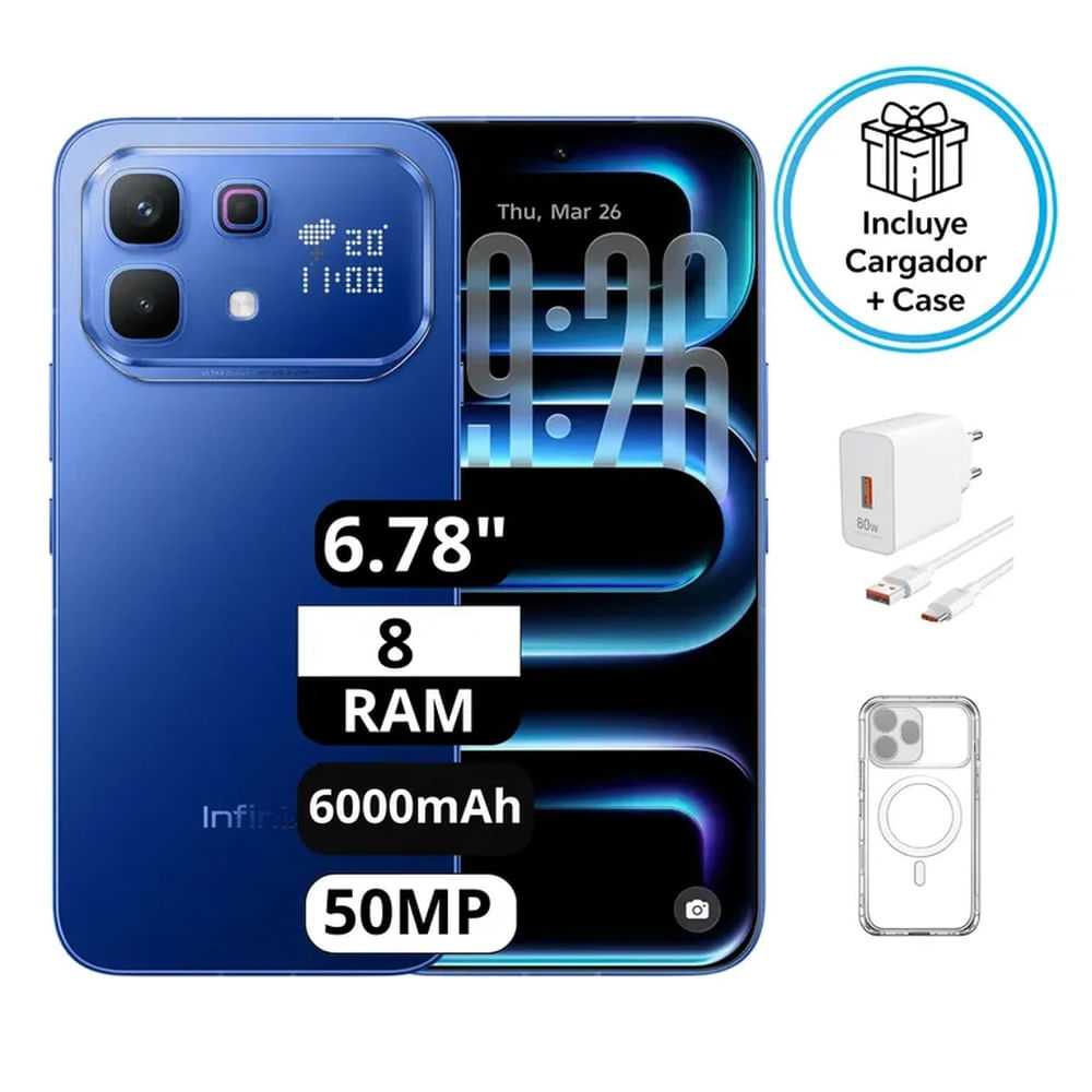 Infinix Note 60 Pro 5G 8RAM 256GB Azul