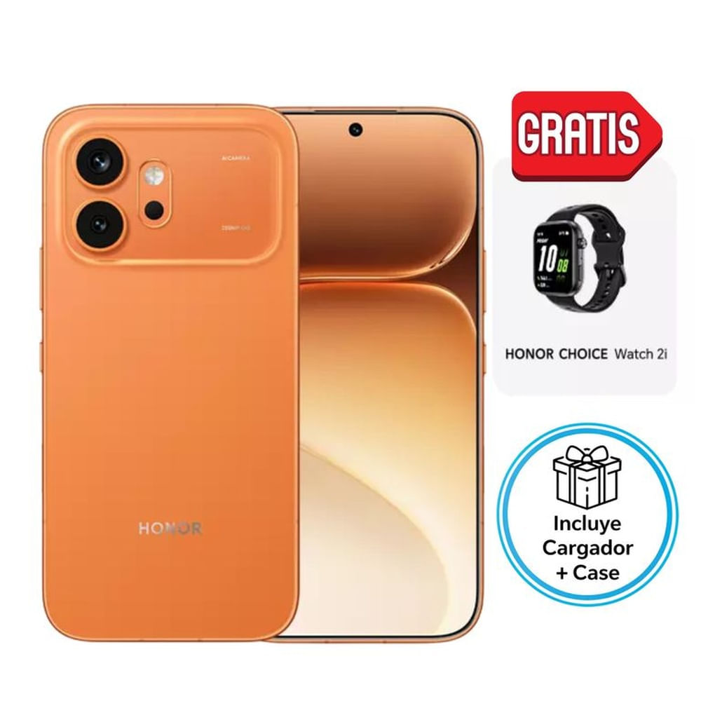 Honor 600 5G 8RAM 256GB Dorado / Naranja