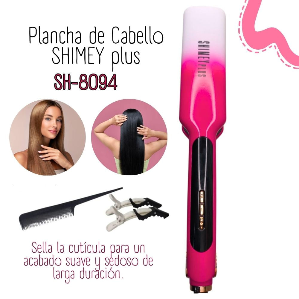 Plancha de Cabello SHIMEY PLUS SH8094