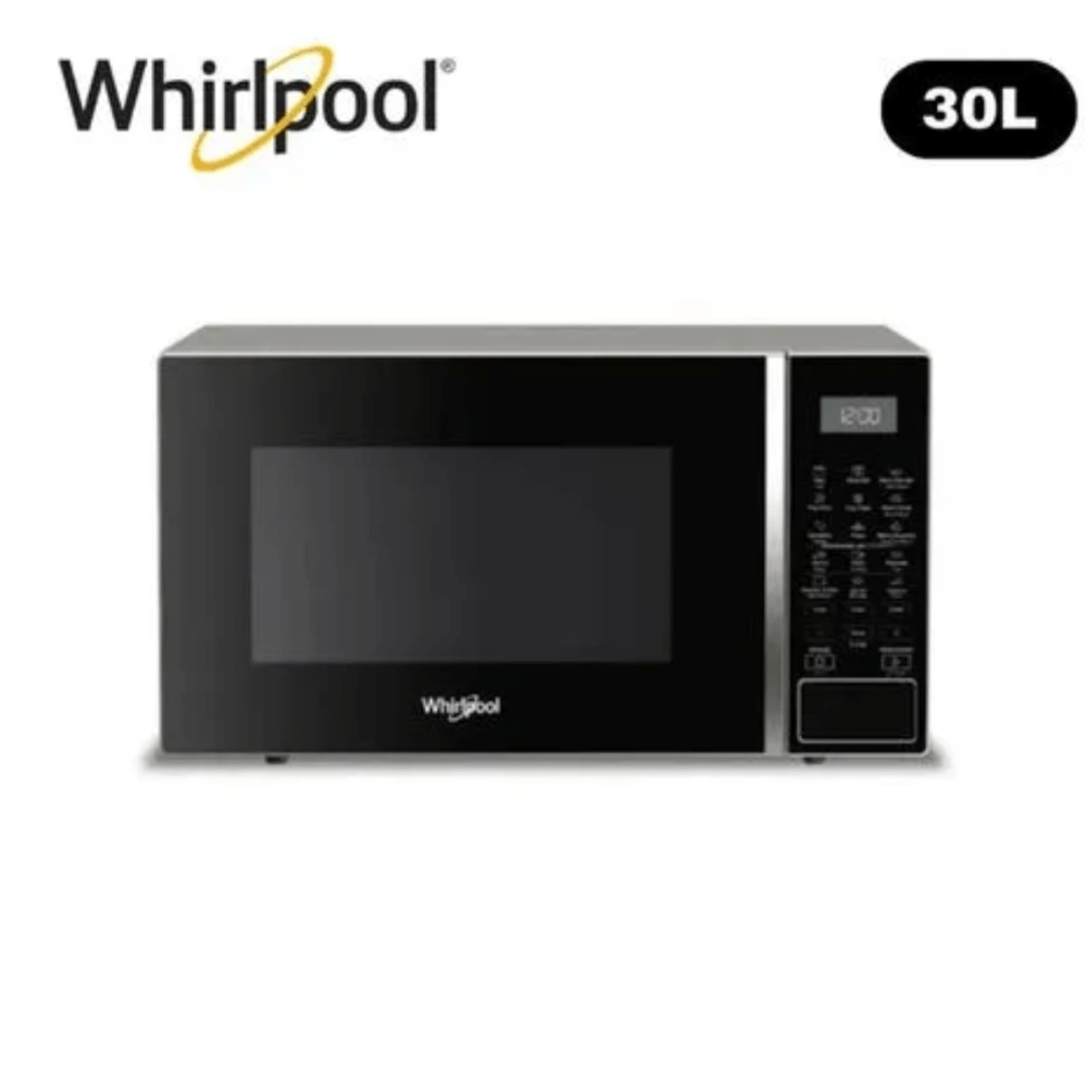 Microondas Whirlpool De 30 Lt. color negro WM2011D