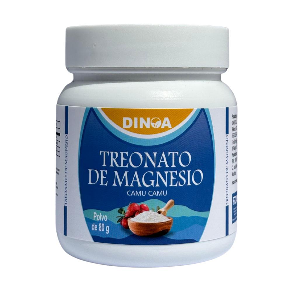 Treonato de Magnesio Dinoa Polvo 80g - Salud cerebral - bienestar integral