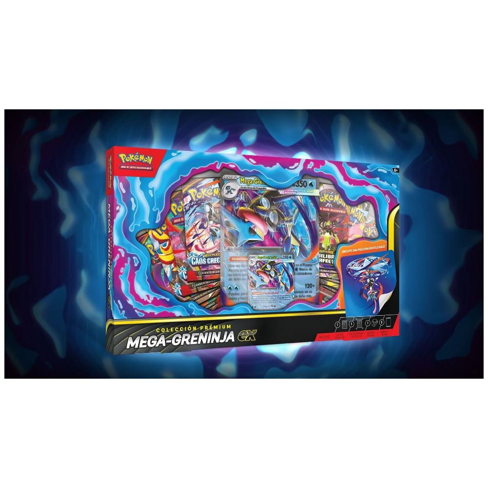 Pokémon TCG Colección Premium Mega Greninja Ex Español