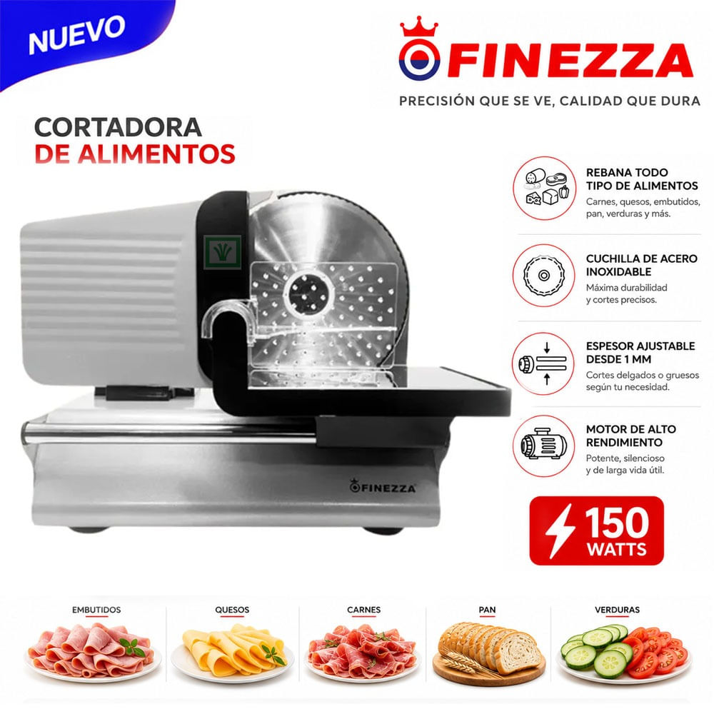 Cortadora Rebanadora de Embutidos FZ-106RA