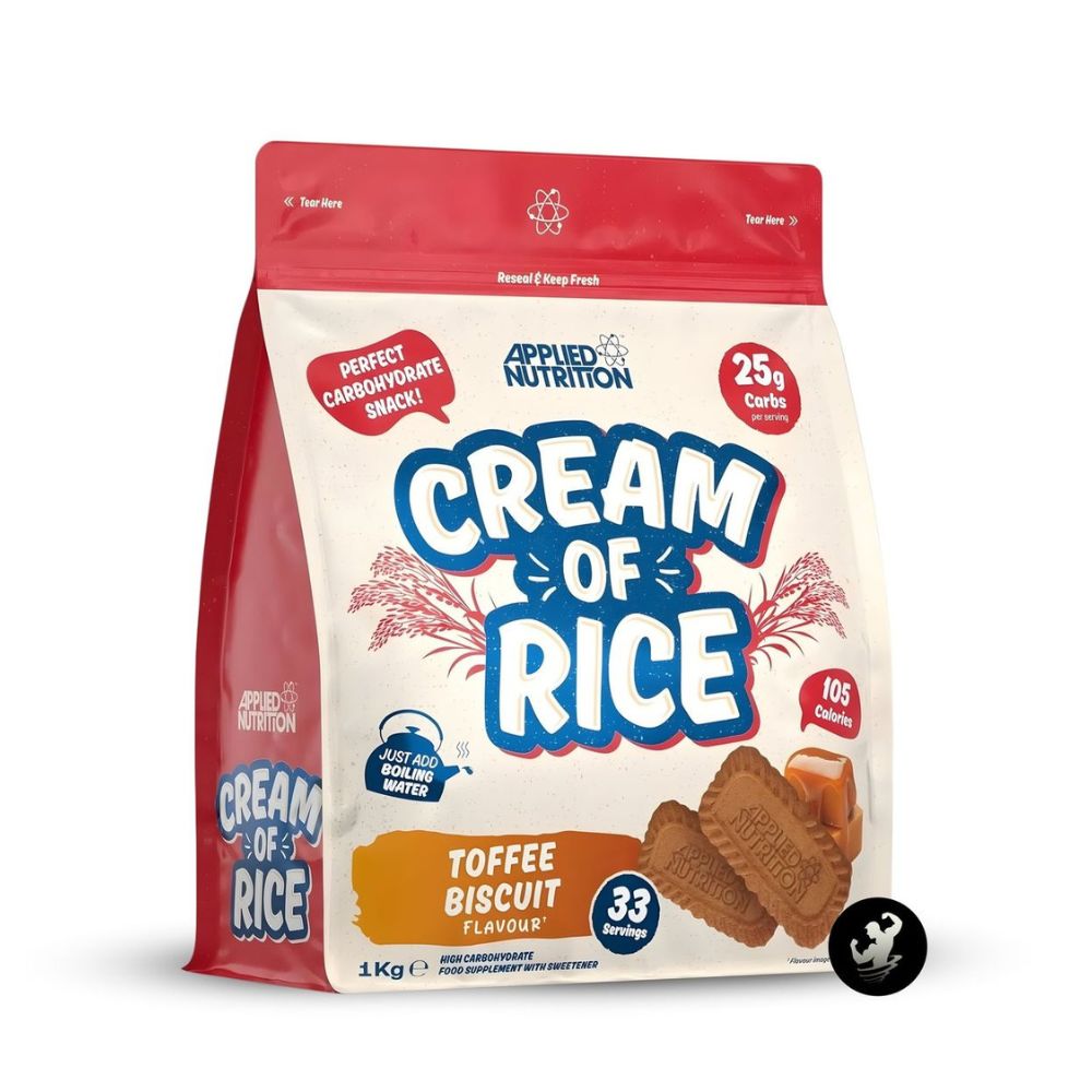 Crema de arroz 1 kg Applied Nutrition - Toffee Biscuit